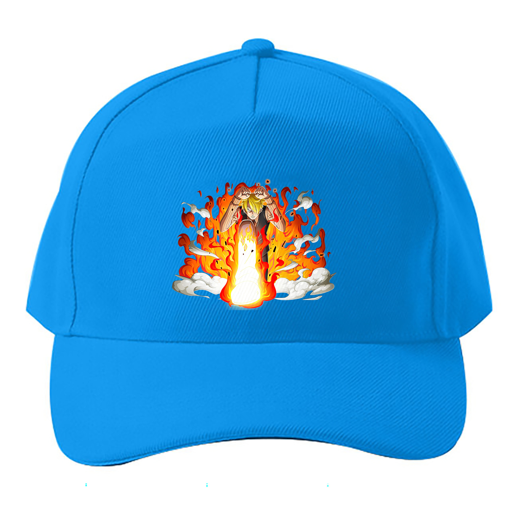 （画像用） ワンピース サンジ ONE PIECE Sanji ベースボールキャップ 綿100％ 男女兼用 帽子 スポーツ